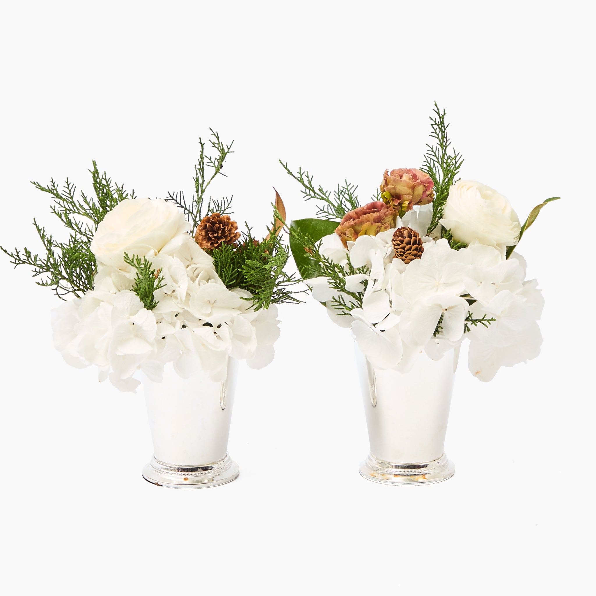 Silver Mint Julep Cups (Pair)