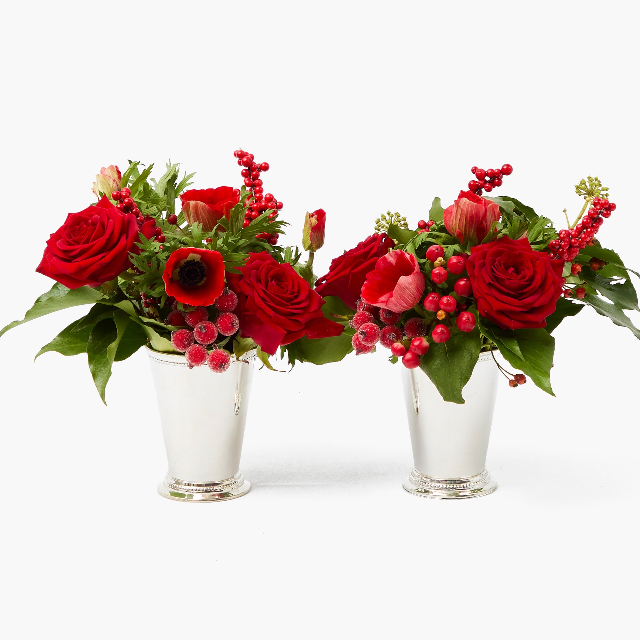 Silver Mint Julep Cups (Pair)