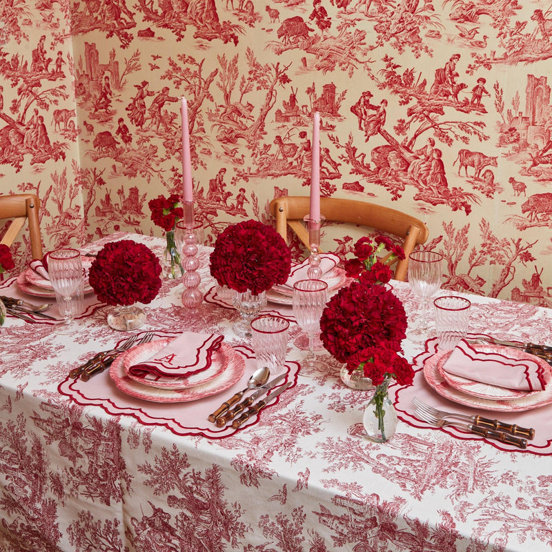 Claudette Toile Tablecloth - Mrs. Alice