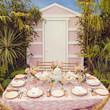 Coral Linen Placemats & Napkins (Set of 4) - Mrs. Alice