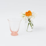 Coral Tulip Water Glass (Set of 4) - Mrs. Alice