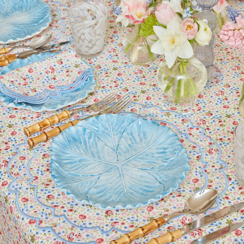 Dolly Ditsy Blue Placemats (Set of 4) - Mrs. Alice