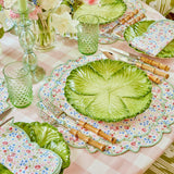 Dolly Ditsy Green Placemats & Napkins (Set of 4) - Mrs. Alice