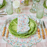 Dolly Ditsy Green Placemats (Set of 4) - Mrs. Alice