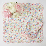 Dolly Ditsy Pink Napkins (Set of 4) - Mrs. Alice