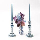 Dusty Blue Candles (Set of 8) - Mrs. Alice