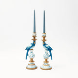 Dusty Blue Candles (Set of 8) - Mrs. Alice