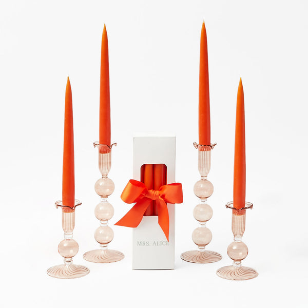 Eden Chestnut Candle Set (Orange)