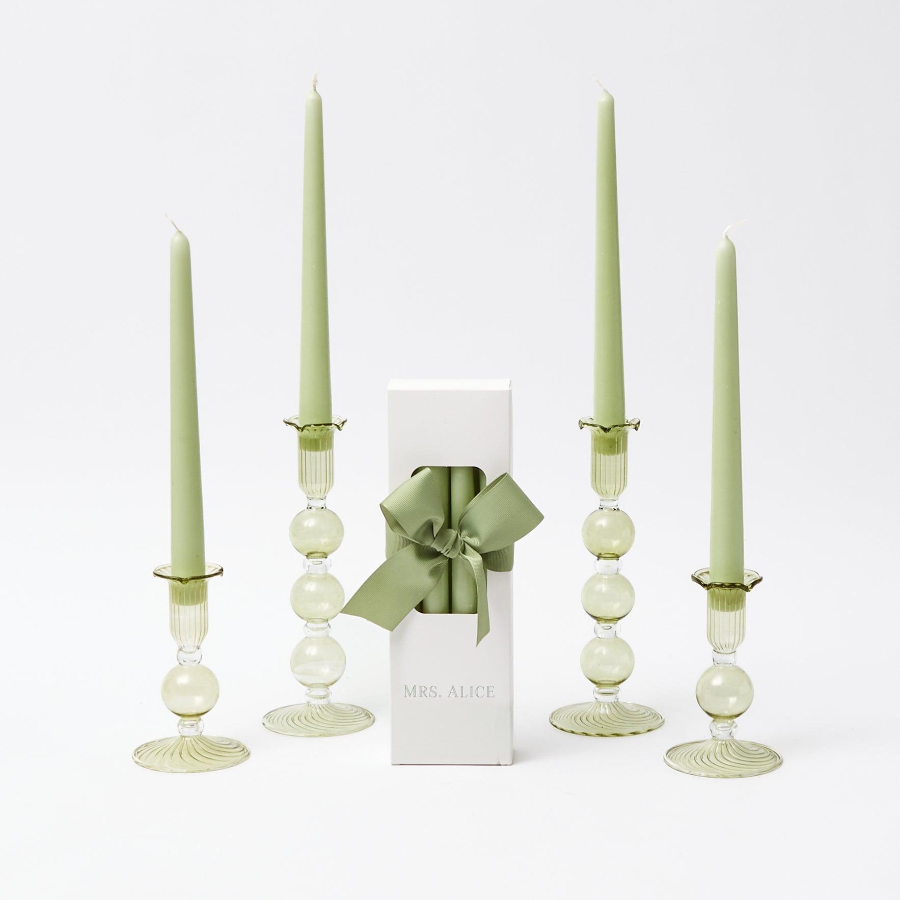 Eden Green Candle Set (Spring Green)