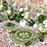 Edie Moss Green Napkins (Set of 4) - Mrs. Alice