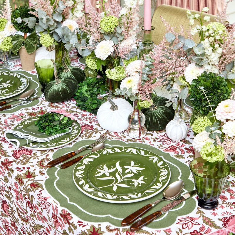 Edie Moss Green Napkins (Set of 4) - Mrs. Alice