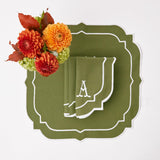 Edie Moss Green Napkins (Set of 4) - Mrs. Alice