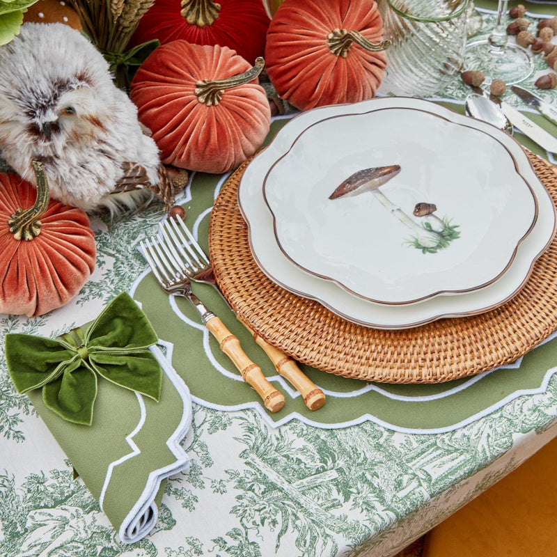 Edie Moss Green Napkins (Set of 4) - Mrs. Alice