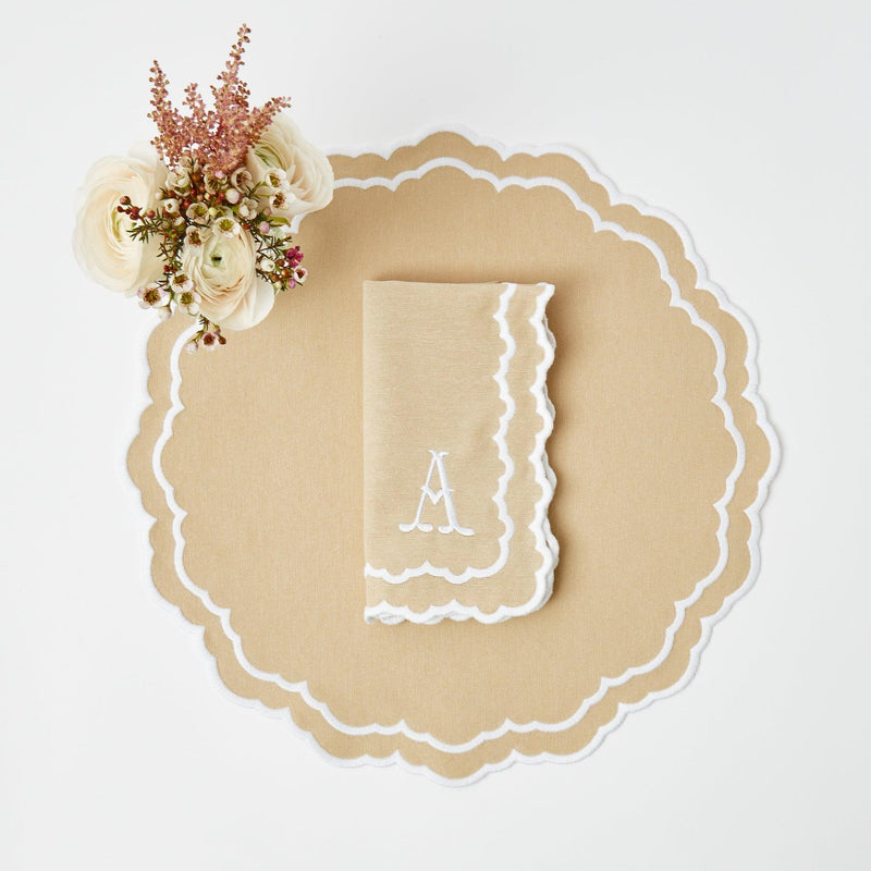 Edith Sand Placemats (Set of 4) - Mrs. Alice