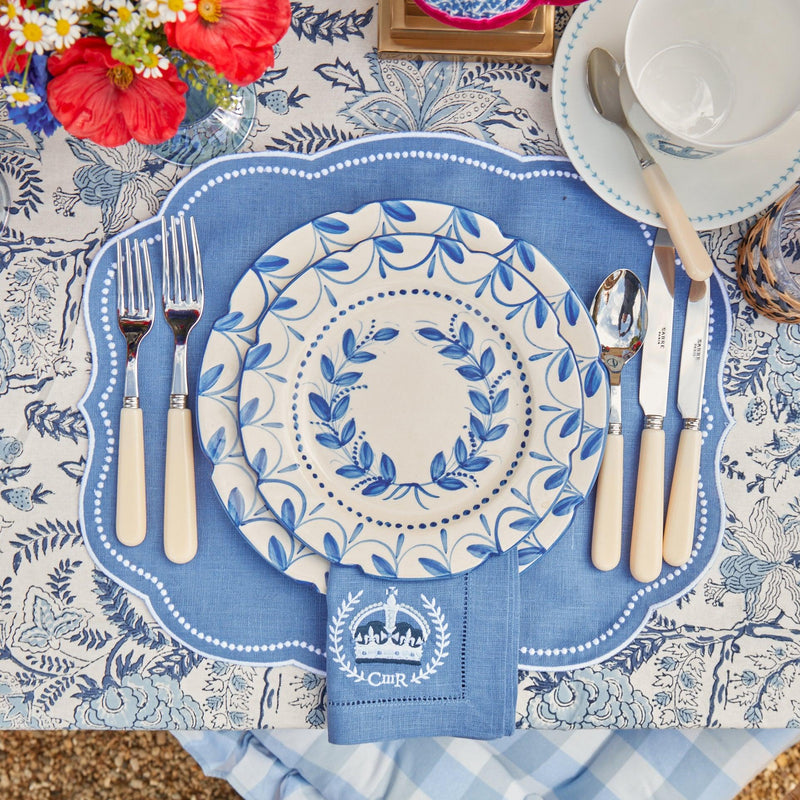 Elizabeth Garland Dinner Plates (Set of 4) - Mrs. Alice