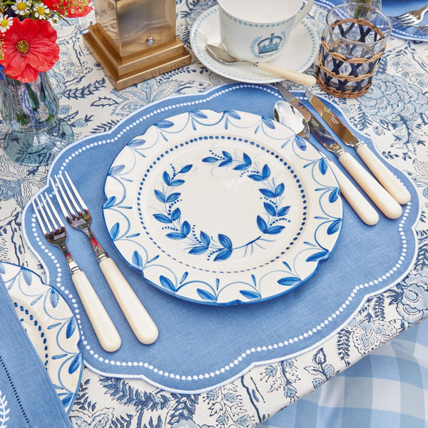 Elizabeth Garland Dinner Plates (Set of 4) - Mrs. Alice