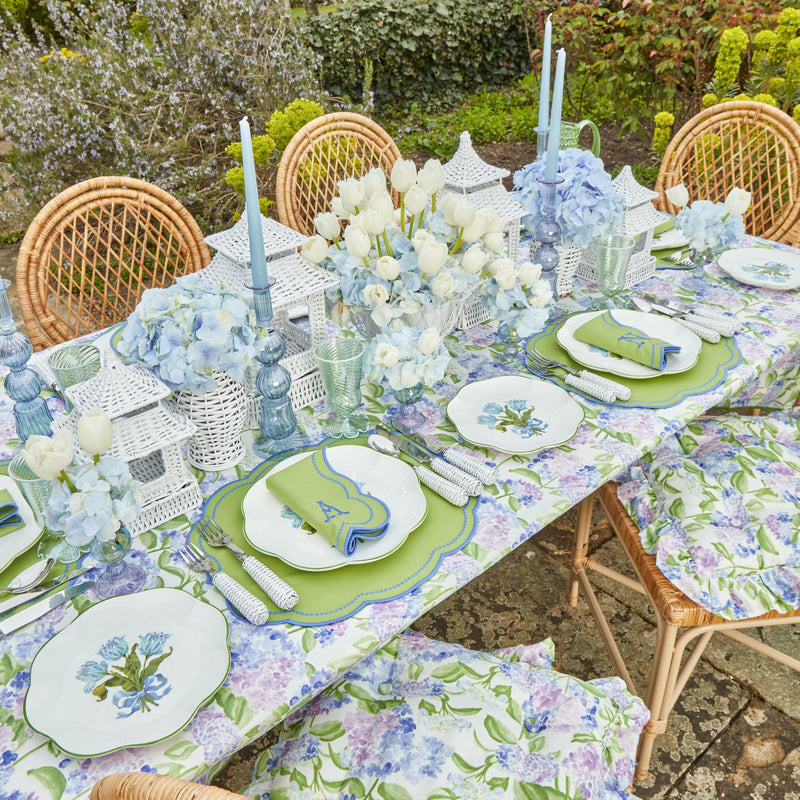 Eloise Green and Blue Placemats (Set of 4) - Mrs. Alice