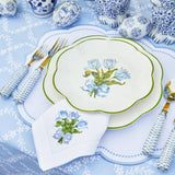 Eloise White & Blue Placemats (Set of 4) - Mrs. Alice