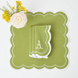 Elsa Green Napkins (Set of 4) - Mrs. Alice