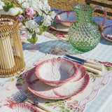 Emerald Hobnail Jug & Rose Handle - Mrs. Alice