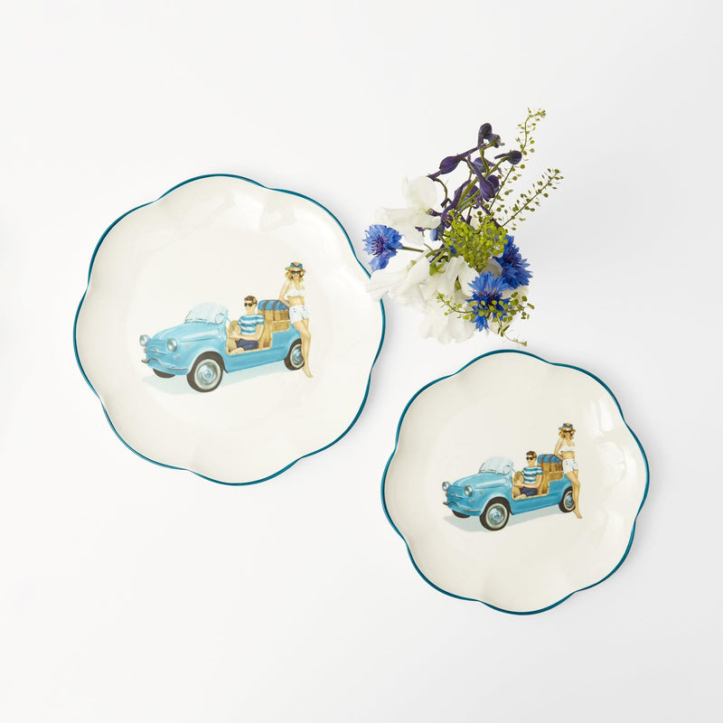 Fiat Jolly Dinner & Starter Plates (Set of 8) - Mrs. Alice