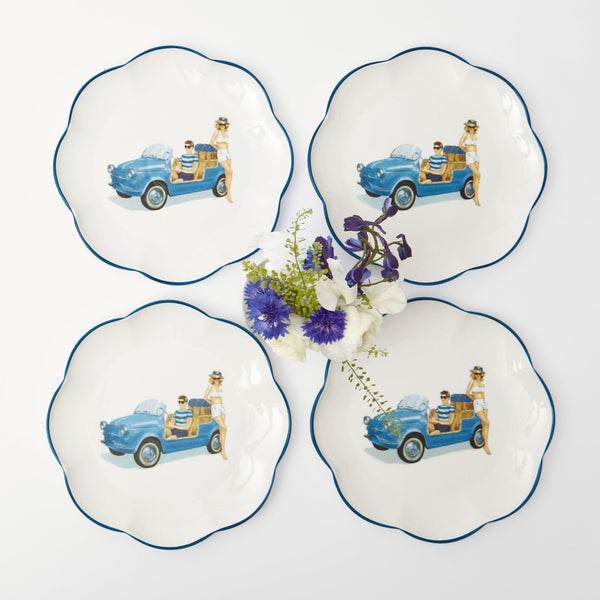 Fiat Jolly Starter Plates (Set of 4) - Mrs. Alice