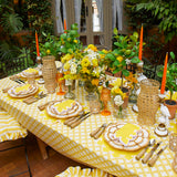 Angelina Yellow Placemats (Set of 4)