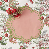 Fleur Pink Placemats (Set of 4) - Mrs. Alice