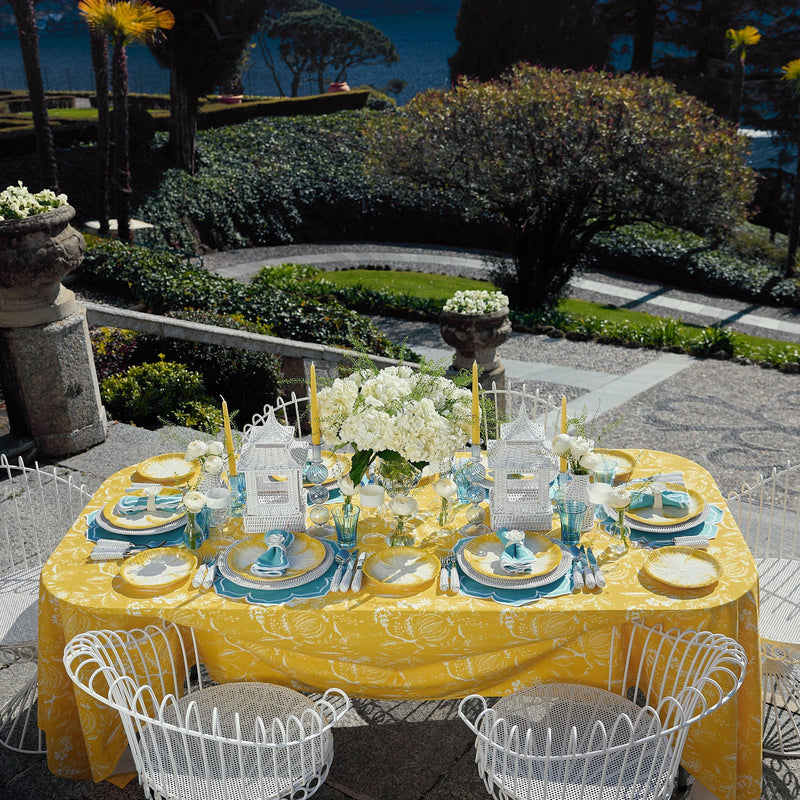 Fleur Turquoise Napkins (Set of 4)