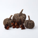 Flocked Daddy Squirrels (Pair) - Mrs. Alice