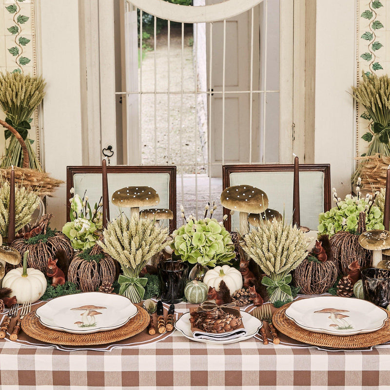 Flocked Squirrel Family - Mrs. Alice