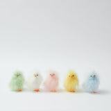 Fluffy Rainbow Chicks (Set of 5) - Mrs. Alice