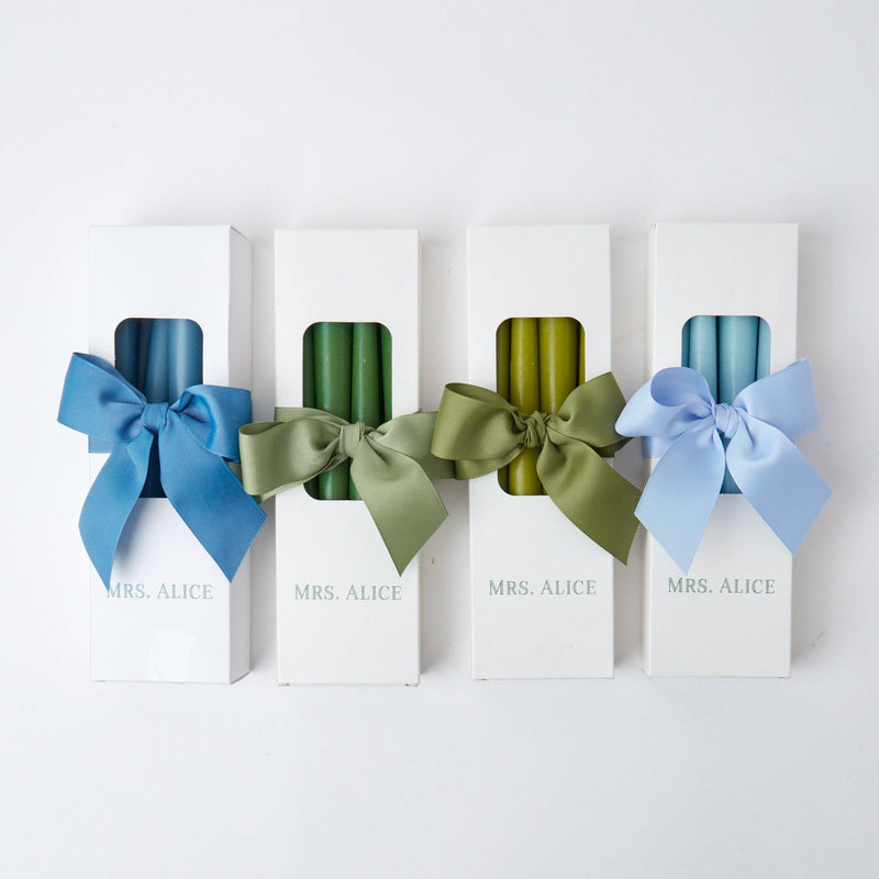 Forest Green Candles (Set of 8) - Mrs. Alice