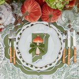 Forest Green Velvet Mini Bows (Set of 4) - Mrs. Alice