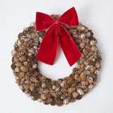 Frosted Pinecone Wreath - Mrs. Alice