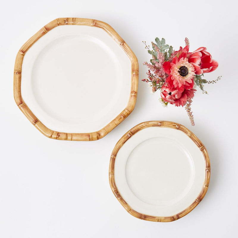Geometric Bamboo Dinner Plate - Mrs. Alice