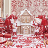 Elevate your holiday experience with our Red Glitter Nutcracker Trio - a simple yet magical statement of holiday joy.