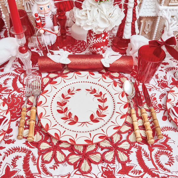 Bring a touch of warmth and texture to your table setting with these charming placemats.
