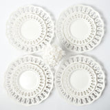 Elevate your dining experience with the White Lace Dinner & Starter Plates (Set of 8), a coordinated set that adds timeless elegance to your table.