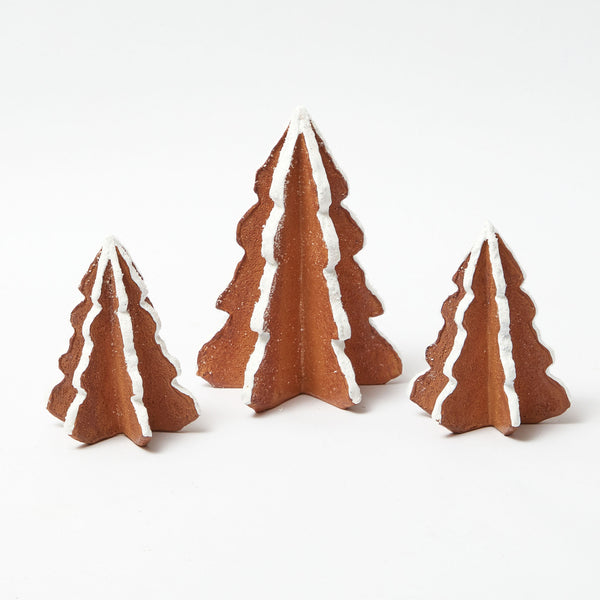 Add a sweet and festive touch to your decor with the Gingerbread Tree Family, a delightful trio that embodies the spirit of the holidays.