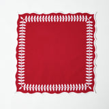 Red Laurel Napkins (Set of 4) – a versatile addition to your dining collection.
