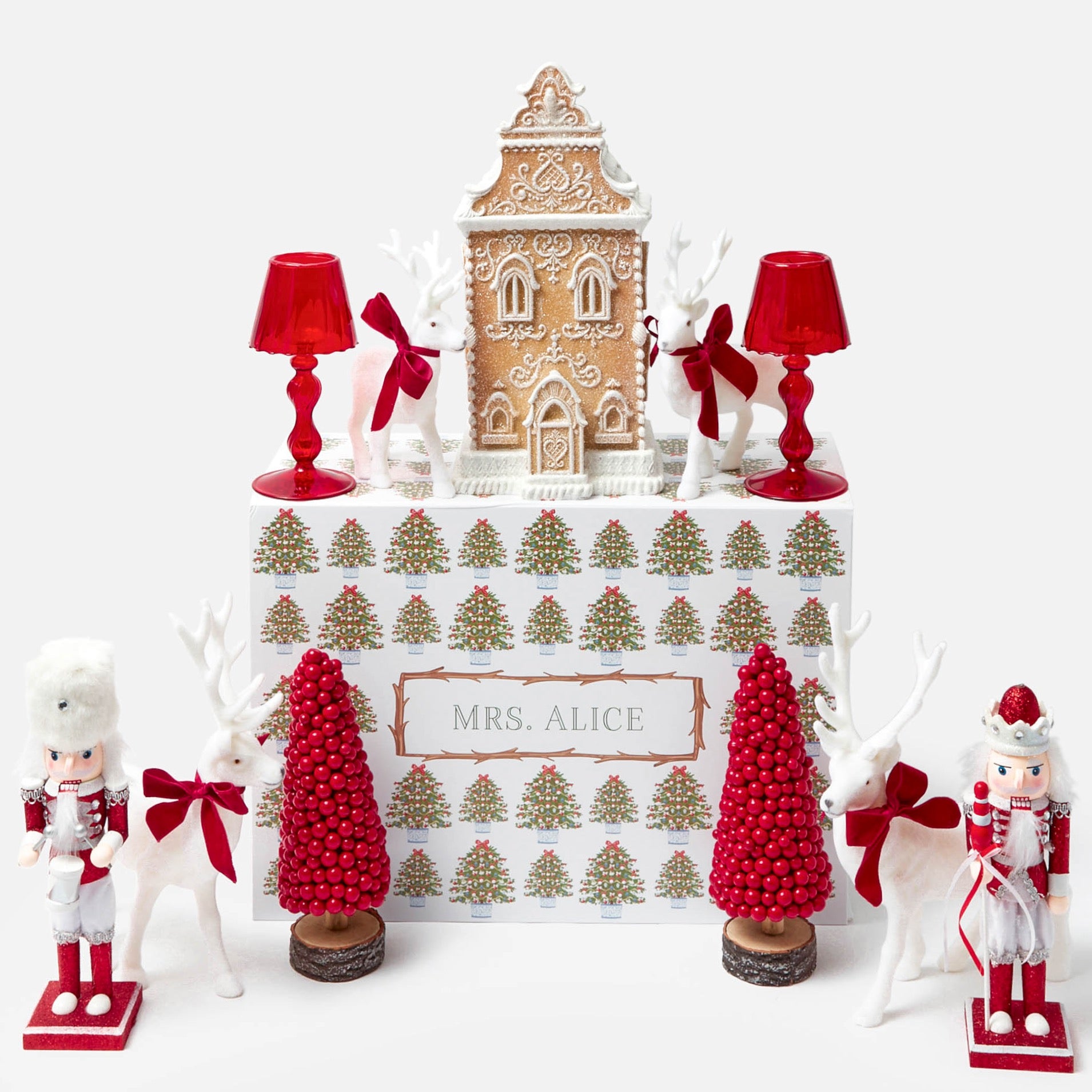 Gingerbread Lane Decoration Set