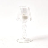 Glass Lantern Tea Light Holder (Pair) - 18cm - Mrs. Alice