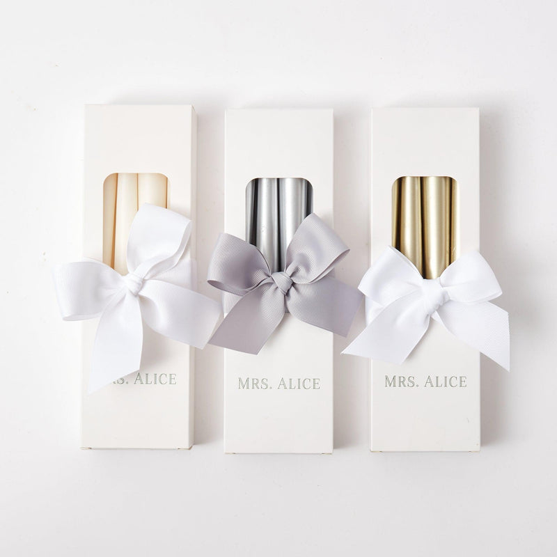 Gold Candles (Set of 8) - Mrs. Alice