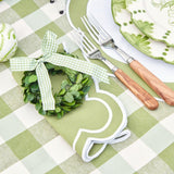 Green Appliqué Napkins (Set of 4) - Mrs. Alice