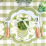 Green Appliqué Napkins (Set of 4) - Mrs. Alice