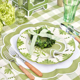 Green Appliqué Napkins (Set of 4) - Mrs. Alice