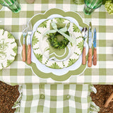 Green Appliqué Napkins (Set of 4) - Mrs. Alice