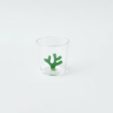 Green Coral Glasses (Set of 4) - Mrs. Alice