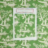 Green Pagoda Garden Fabric - Mrs. Alice
